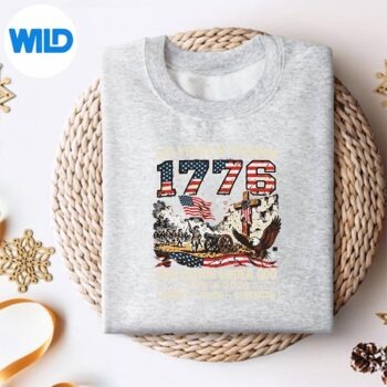 250YearsOfFreedom1776OneNationUnderGodUsaFlagsweater