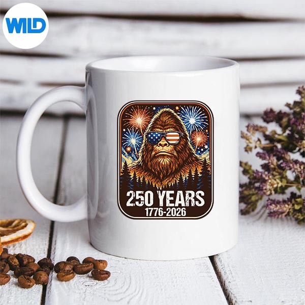 250 Years Patriotic Bigfoot 17762026 250th Anniversary SVG PNG Cut File PNG 3 250 Years Patriotic Bigfoot 17762026 250th Anniversary SVG PNG Cut File PNG - Image 3