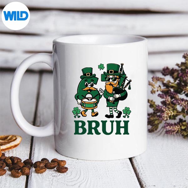 67 Bruh Shamrock Leprechaun Six Seven St Patricks Day Silhouette SVG PNG 3 67 Bruh Shamrock Leprechaun Six Seven St Patricks Day Silhouette SVG PNG - Image 3