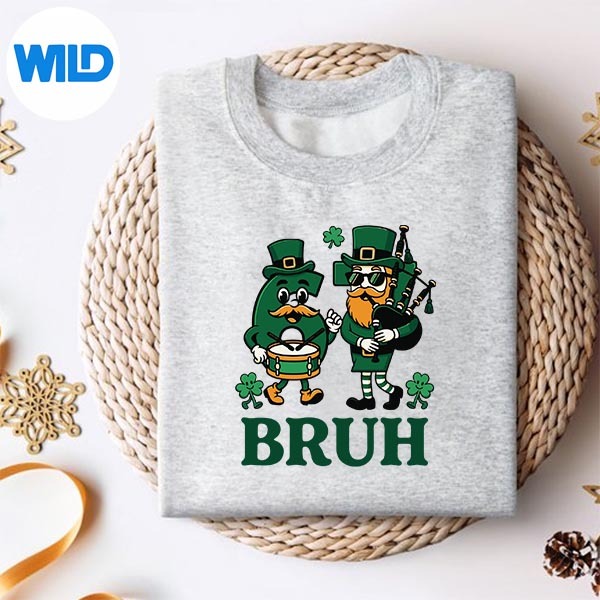67 Bruh Shamrock Leprechaun Six Seven St Patricks Day Silhouette SVG PNG 2 67 Bruh Shamrock Leprechaun Six Seven St Patricks Day Silhouette SVG PNG - Image 2