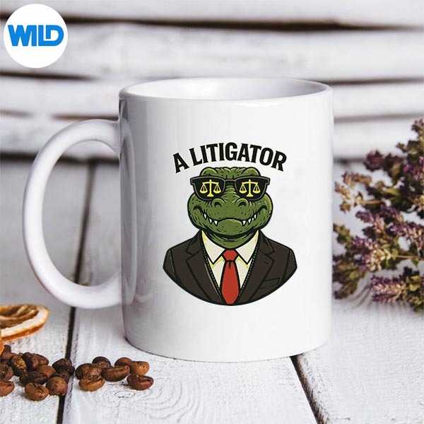 A Litigator Alligator In A Suit Lawyer Courtroom SVG PNG Digital Design 3 A Litigator Alligator In A Suit Lawyer Courtroom SVG PNG Digital Design - Image 3