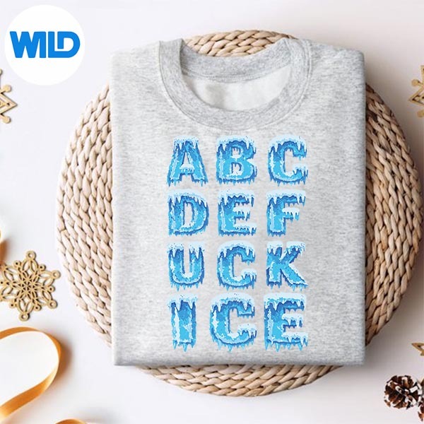 Abcdefuckice Ice Alphabet Letter Joke Cut File 2 Abcdefuckice Ice Alphabet Letter Joke Cut File - Image 2