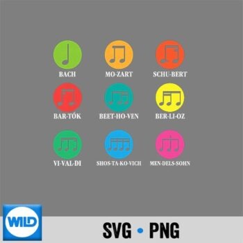 Al Composers Al Music Sheet Music SVG PNG Cut File PNG