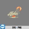 Aloha Hawaii Kite Surf Sunset Ocean Tropical Vibes SVG PNG Digital Download 6 AlohaHawaiiKiteSurfSunsetOceanTropicalVibes