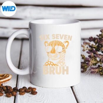 AnimalPrintBruhCheetah67MemeSixSevenmug