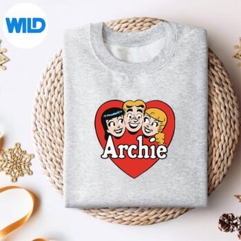 ArchieComicsBettyVeronicaHeartTriosweater