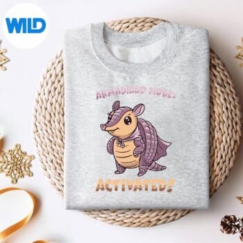 ArmadilloModeActivatedLTexasWildlifeAnimalsweater