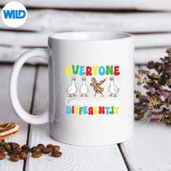AutismSillyGooseEveryoneCommunicatesDifferentlymug