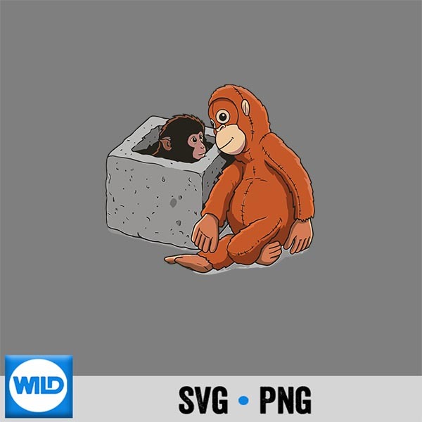 Baby Monkey Punch Retro SVG PNG Download 1 Baby Monkey Punch Retro SVG PNG Download