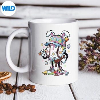 BaseballDripIceCreamYouthEasterDaymug