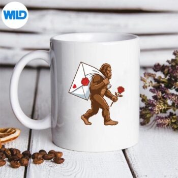 BigfootHeartLoveValentinesDaymug 1