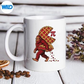 BigfootPiDaySasquatch314MathPieLovermug