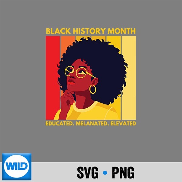 Black History Month African American SVG PNG 1 Black History Month African American SVG PNG