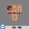 Blessed By God For 13 Years 13th Religious Theme SVG PNG Digital Design 6 BlessedByGodFor13Years13thReligiousTheme