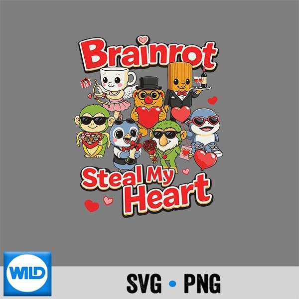 Brainrot Steal My Heart Valentine Ai Generated Cute Silhouette SVG PNG Cut File 1 Brainrot Steal My Heart Valentine Ai Generated Cute Silhouette SVG PNG Cut File