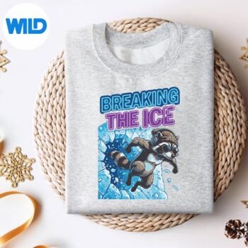 BreakingTheIceRaccoonWinterIceOutBreakersweater