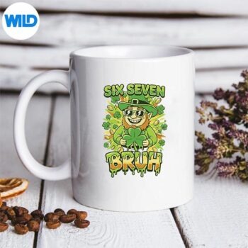 Bruh67SixSeven67MemeStPatricksDaymug