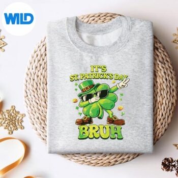 BruhStPatricksDaySaintPatricksDayShamrocksweater