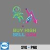 BuyHighSellLowCryptoCrashPixelArtAstronaut