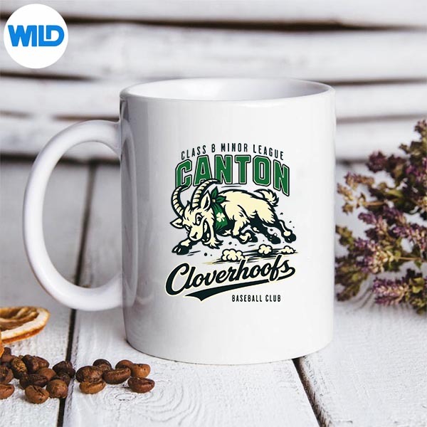Canton Cloverhoofs Vintage Minor League Baseball SVG PNG Digital Download 3 Canton Cloverhoofs Vintage Minor League Baseball SVG PNG Digital Download - Image 3