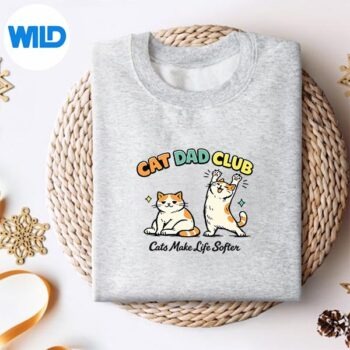 CatDadClubFelineLoverKittyOwnersweater