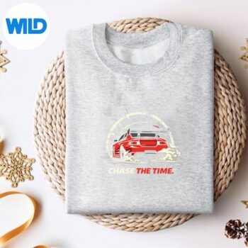 Alternative view of Chase The Time Car Time Attack Racing Car Lover Design for Cricut