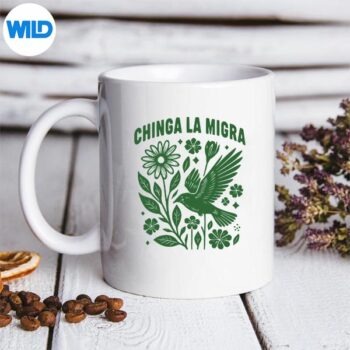 ChingaLaMigraVintagemug
