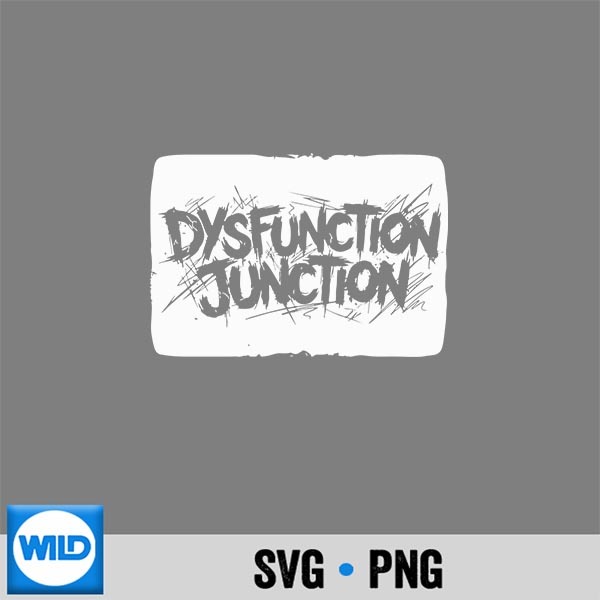 Cool Dysfunction Junction Speech Look Retro Design for Cricut 1 Cool Dysfunction Junction Speech Look Retro Design for Cricut