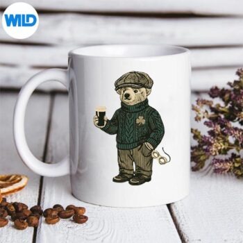 Cool Teddy Bear Feeling Lucky Drinking St Patricks Day PNG SVG for Cricut 5 CoolTeddyBearFeelingLuckyDrinkingStPatricksDaymug