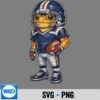 CoquiPuertoRicanHeritageFootballBlueCoquiFrog