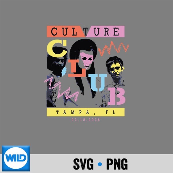 Culture Club 2026 Tour Tampa SVG PNG 1 Culture Club 2026 Tour Tampa SVG PNG
