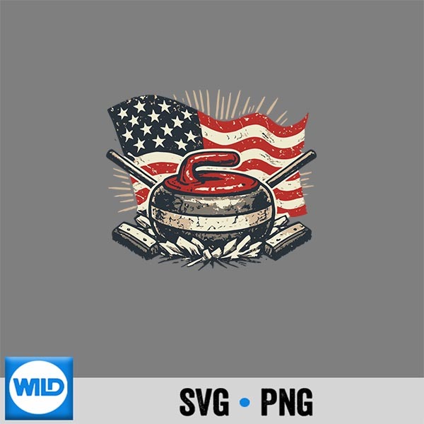 Curling Usa Team Sports Vintage SVG PNG Digital Download 1 Curling Usa Team Sports Vintage SVG PNG Digital Download