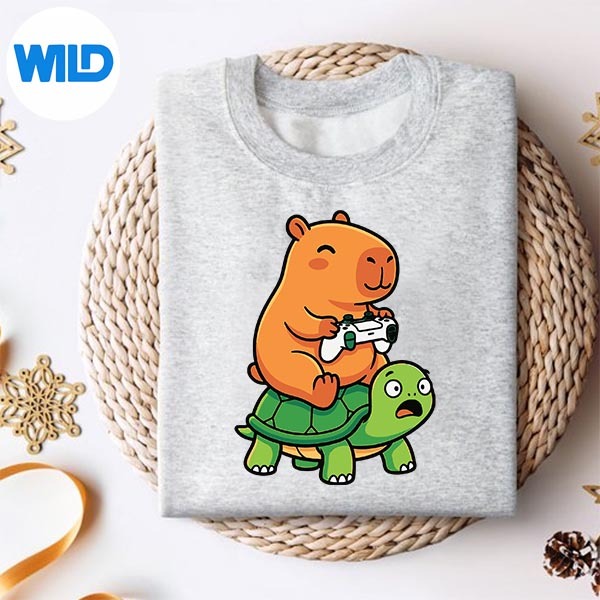 Cute Capybara Gamer Anime Turtle Kawaii SVG PNG PNG 2 Cute Capybara Gamer Anime Turtle Kawaii SVG PNG PNG - Image 2