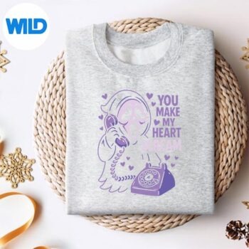 Cute Creepy Horror Make My Heart Scream Valentines Day Cut File 4 CuteCreepyHorrorMakeMyHeartScreamValentinesDaysweater