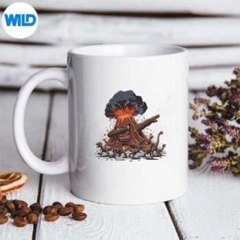 DabbingVolcanoGeographyVolcanologistScaryDinosaurmug
