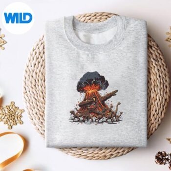 DabbingVolcanoGeographyVolcanologistScaryDinosaursweater