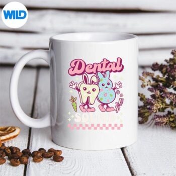 Dental Squad Easter Hygienist Dentist Bunny Tooth Rdh SVG PNG PNG 5 DentalSquadEasterHygienistDentistBunnyToothRdhmug