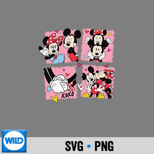 Disney Mickey Minnie Valentines Day Couples Snapshots SVG PNG Digital Download 1 Disney Mickey Minnie Valentines Day Couples Snapshots SVG PNG Digital Download