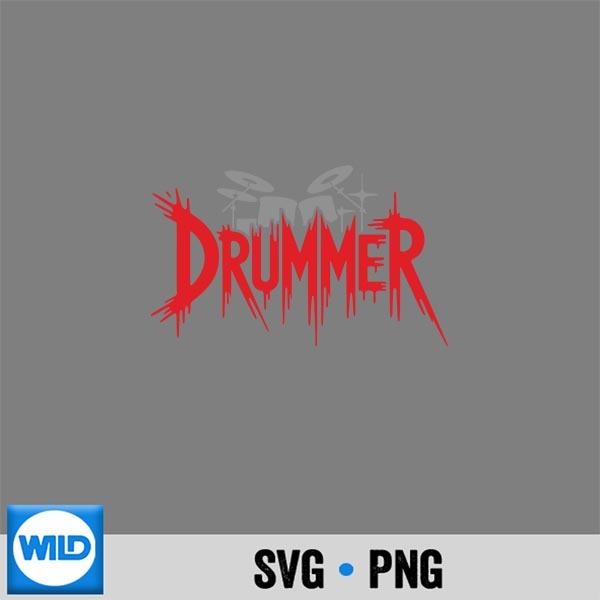 Drummer Drum Set Destroying Silence Music SVG PNG Cut File 1 Drummer Drum Set Destroying Silence Music SVG PNG Cut File