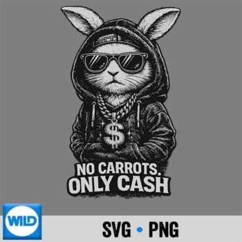 Easter Bunny For Streetwear Hip Hop Rabbit SVG PNG