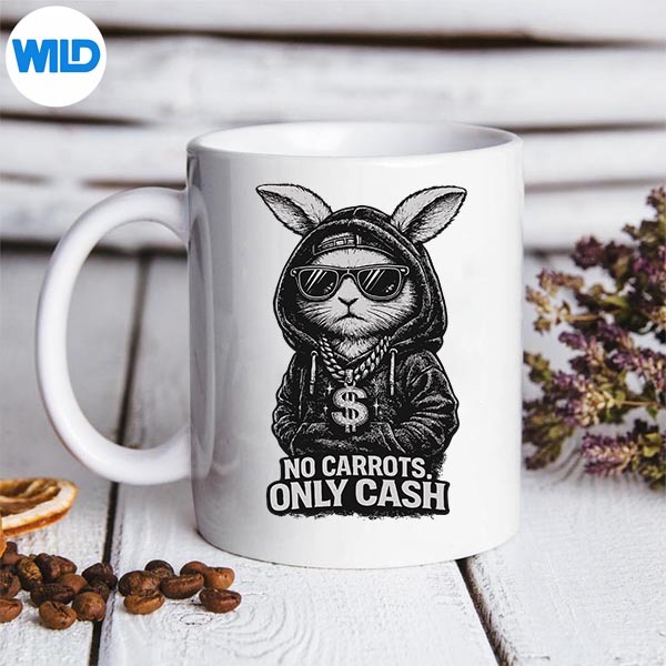 Easter Bunny For Streetwear Hip Hop Rabbit SVG PNG 3 Easter Bunny For Streetwear Hip Hop Rabbit SVG PNG - Image 3