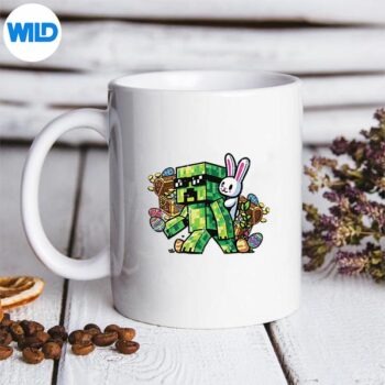 EasterPixelGamerBunnyGamingmug