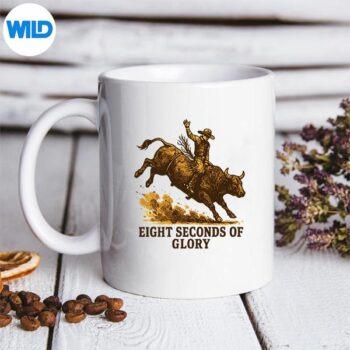 EightSecondsOfGloryVintageBullRiderWesternTriblendmug