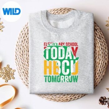 ElementarySchoolTodayHbcuTomorrowAfricaMapAfrosweater