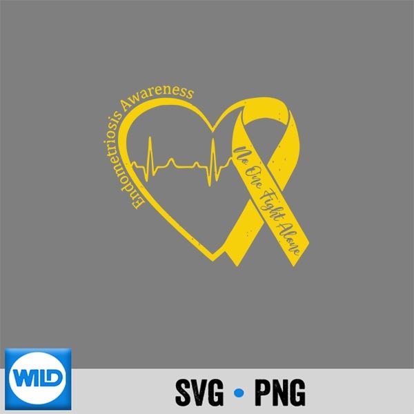 Endometriosis Awareness Heart Yellow Ribbon Endo Support SVG PNG Download PNG 1 Endometriosis Awareness Heart Yellow Ribbon Endo Support SVG PNG Download PNG