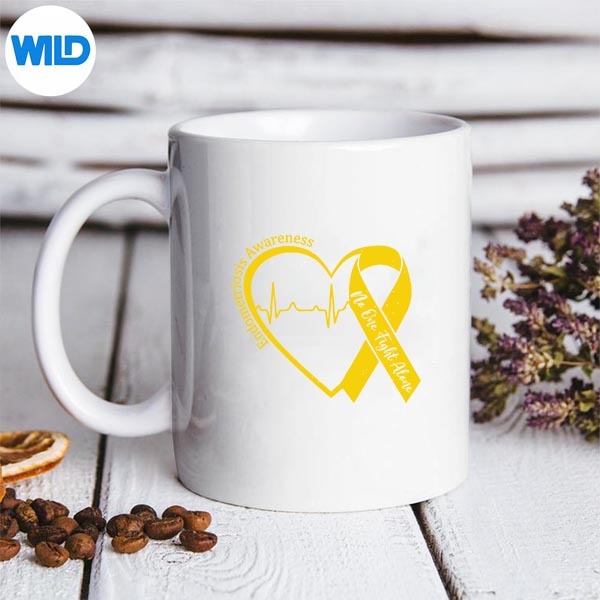 Endometriosis Awareness Heart Yellow Ribbon Endo Support SVG PNG Download PNG 3 Endometriosis Awareness Heart Yellow Ribbon Endo Support SVG PNG Download PNG - Image 3
