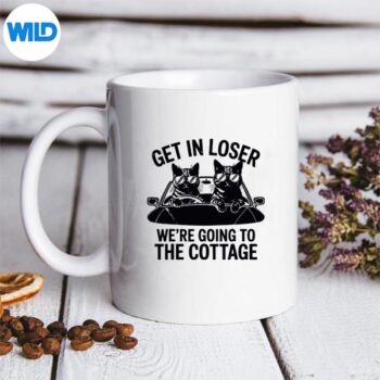 GetInLoserWereGoingToTheCottageCatMememug