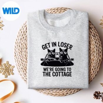 GetInLoserWereGoingToTheCottageCatMemesweater