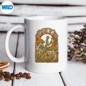 GirlsPrayingMantisVintagemug