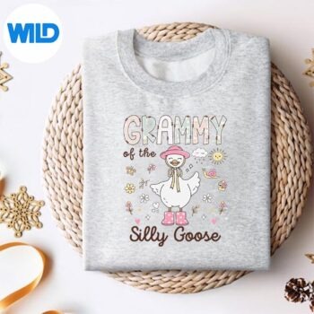 Grammy Of The Silly Goose First Girl Family Silhouette SVG PNG 4 GrammyOfTheSillyGooseFirstGirlFamilysweater
